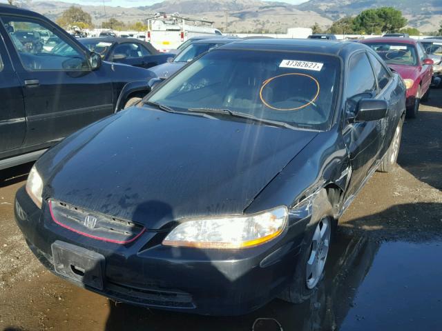 1HGCG2252XA030040 - 1999 HONDA ACCORD EX BLACK photo 2