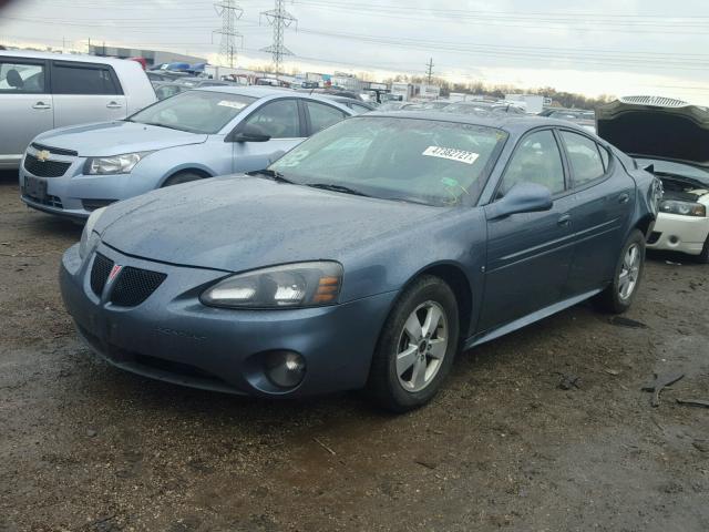 2G2WP552061237702 - 2006 PONTIAC GRAND PRIX BLUE photo 2