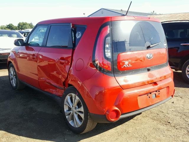 KNDJX3A51G7855125 - 2016 KIA SOUL ! RED photo 3