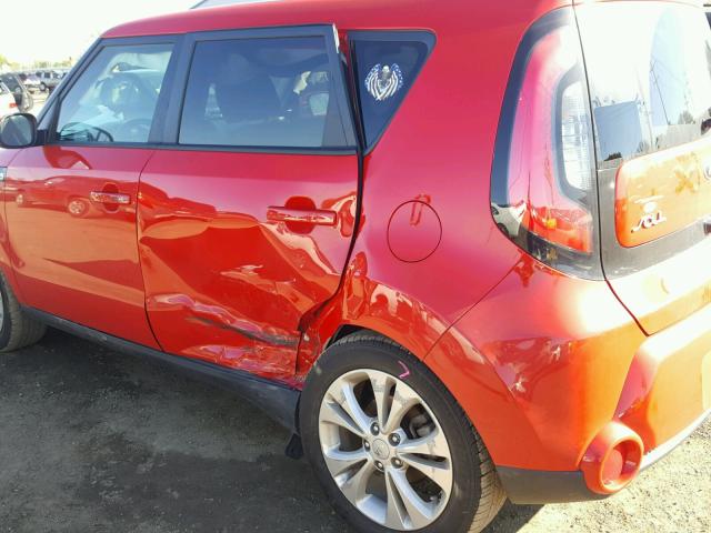 KNDJX3A51G7855125 - 2016 KIA SOUL ! RED photo 9