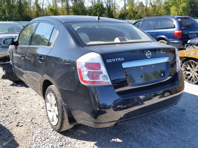 3N1AB6AP1AL626080 - 2010 NISSAN SENTRA 2.0 BLACK photo 3