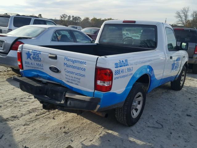 1FTKR1AD9BPA49990 - 2011 FORD RANGER WHITE photo 4