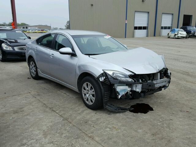 1YVHZ8BH9D5M09983 - 2013 MAZDA 6 SPORT SILVER photo 1