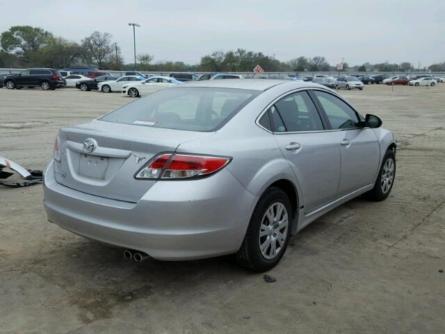 1YVHZ8BH9D5M09983 - 2013 MAZDA 6 SPORT SILVER photo 4