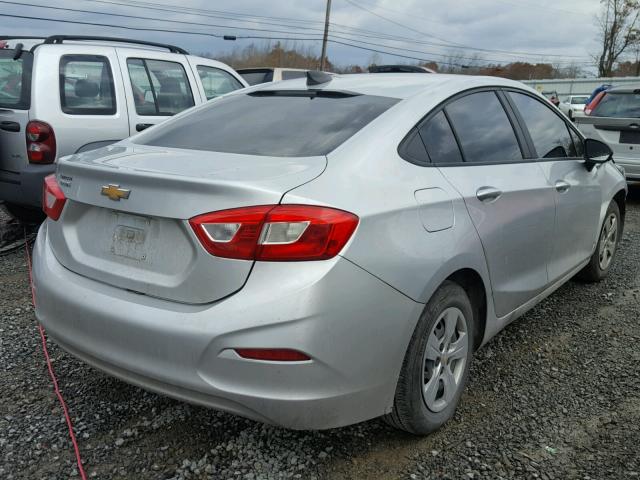 1G1BC5SM6G7256845 - 2016 CHEVROLET CRUZE LS SILVER photo 4