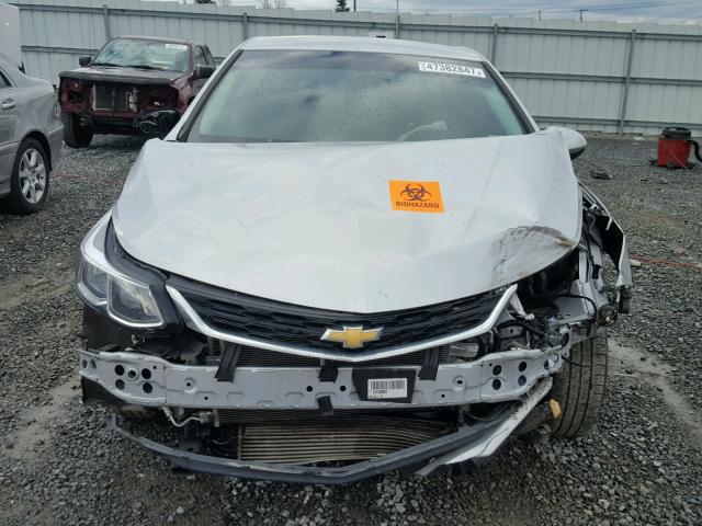 1G1BC5SM6G7256845 - 2016 CHEVROLET CRUZE LS SILVER photo 7