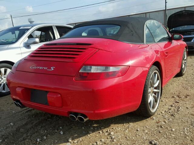 WP0CB29996S769470 - 2006 PORSCHE 911 CARRER RED photo 4