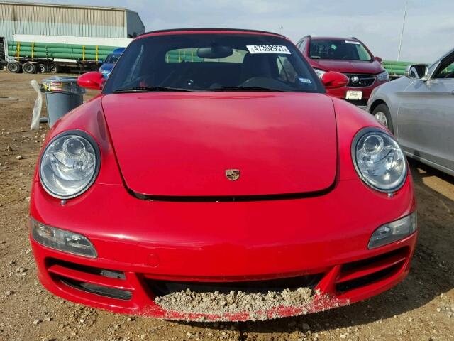 WP0CB29996S769470 - 2006 PORSCHE 911 CARRER RED photo 9