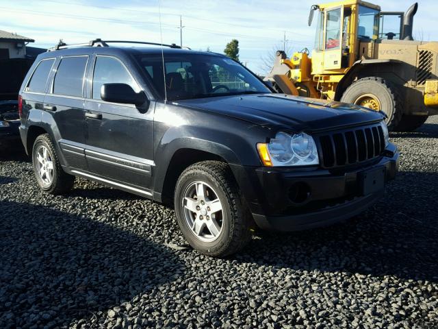 1J4GR48K06C287259 - 2006 JEEP GRAND CHER BLACK photo 1