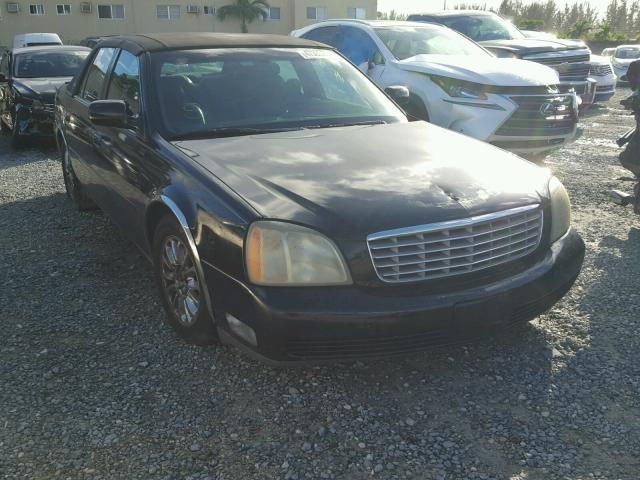 1G6KD54YX3U127977 - 2003 CADILLAC DEVILLE BLACK photo 1