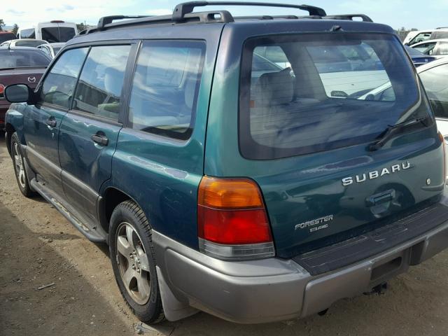 JF1SF6551WG706012 - 1998 SUBARU FORESTER S 绿色 照片 3