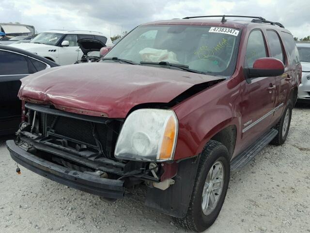 1GKS2CE07BR304166 - 2011 GMC YUKON SLT RED photo 2