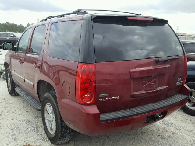 1GKS2CE07BR304166 - 2011 GMC YUKON SLT RED photo 3