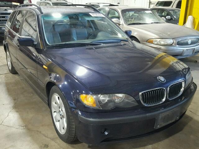 WBAEN33422PC10875 - 2002 BMW 325 IT BLUE photo 1