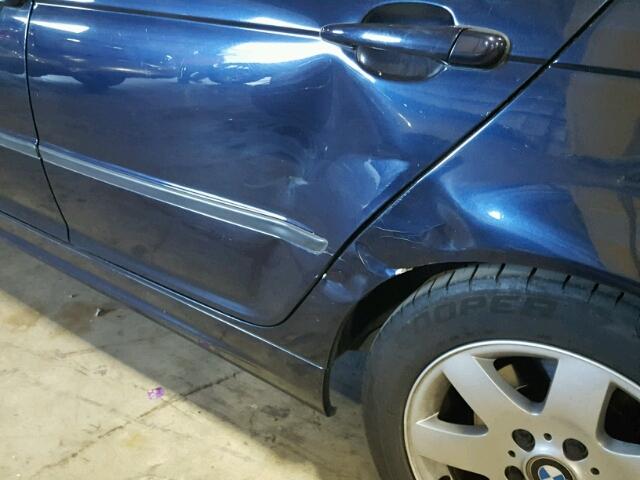 WBAEN33422PC10875 - 2002 BMW 325 IT BLUE photo 10