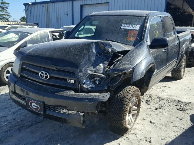 5TBDT48124S452167 - 2004 TOYOTA TUNDRA DOU BLACK photo 2