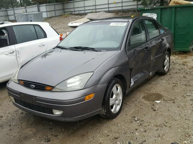 1FAFP38Z54W116619 - 2004 FORD FOCUS ZTS GRAY photo 2