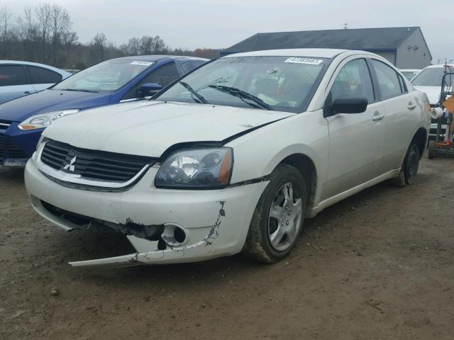 4A3AB36F08E029313 - 2008 MITSUBISHI GALANT ES WHITE photo 2