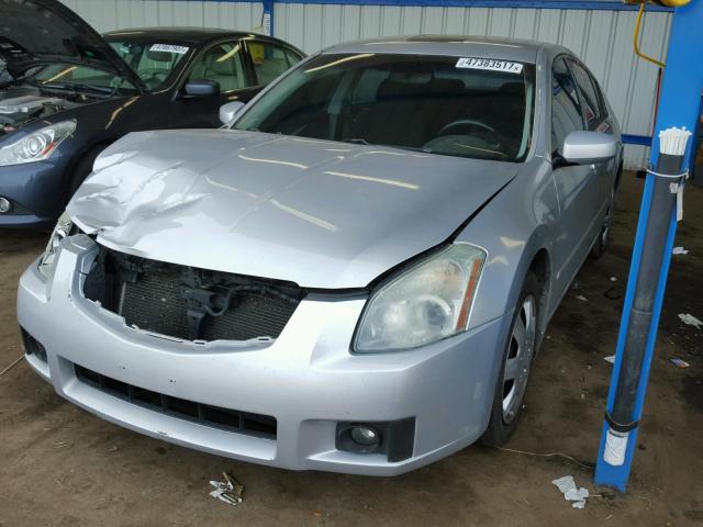 1N4BA41E68C816802 - 2008 NISSAN MAXIMA SE SILVER photo 2