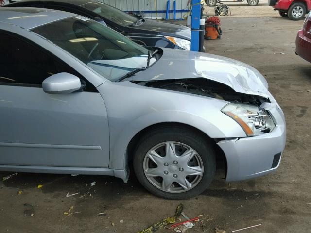 1N4BA41E68C816802 - 2008 NISSAN MAXIMA SE SILVER photo 9