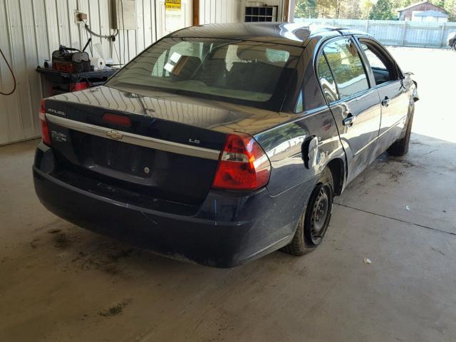 1G1ZS58F67F132395 - 2007 CHEVROLET MALIBU LS BLUE photo 4