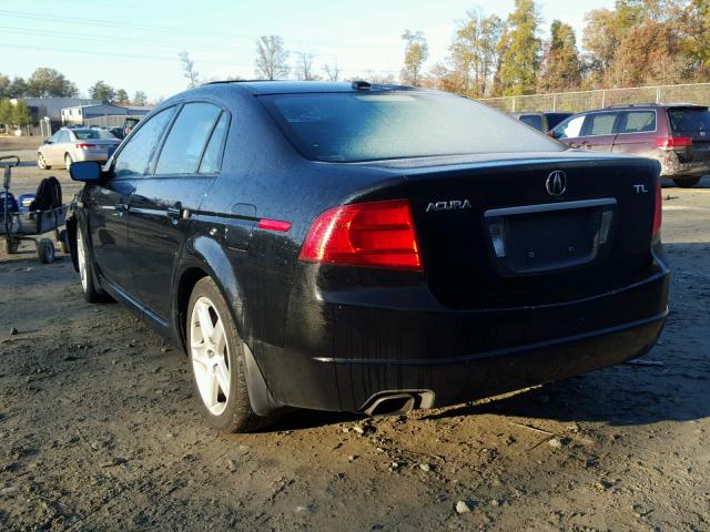 19UUA65546A027552 - 2006 ACURA 3.2TL BLACK photo 3