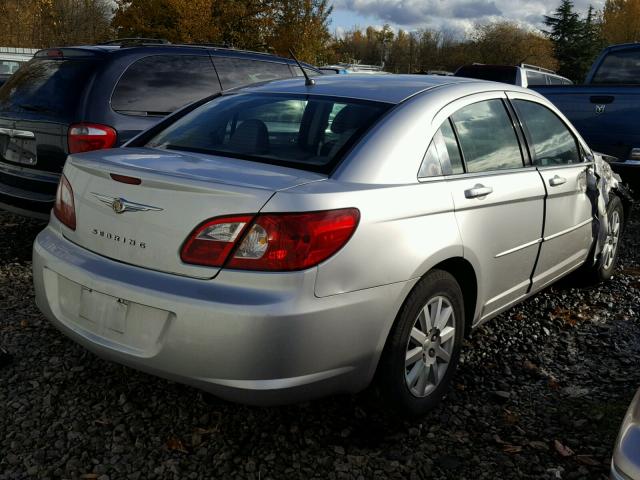 1C3LC46K57N542412 - 2007 CHRYSLER SEBRING SILVER photo 4