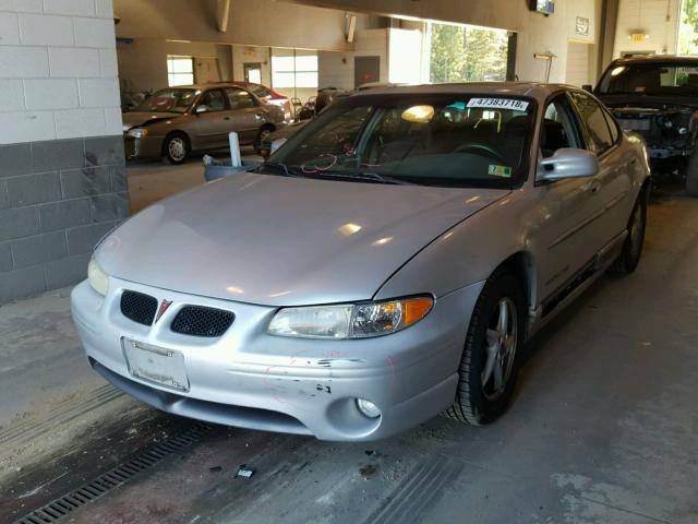 1G2WP52K11F213110 - 2001 PONTIAC GRAND PRIX SILVER photo 2