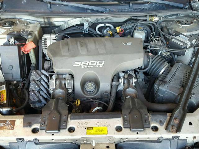 1G2WP52K11F213110 - 2001 PONTIAC GRAND PRIX SILVER photo 7