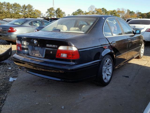 WBADT43452GY95510 - 2002 BMW 525 I AUTO BLACK photo 4