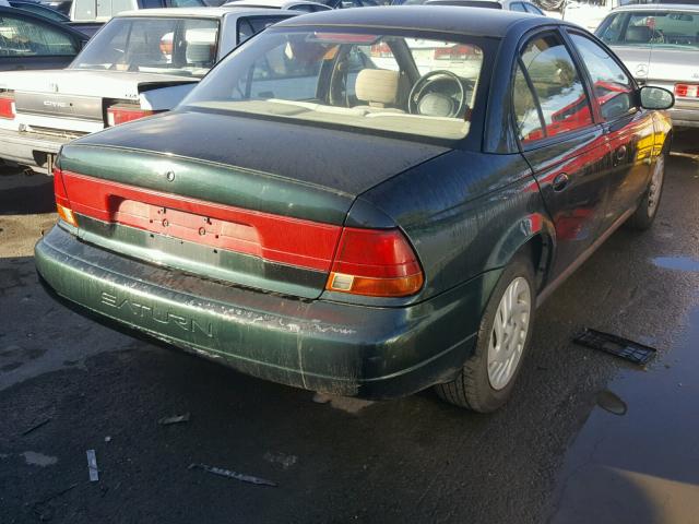 1G8ZK5270WZ187196 - 1998 SATURN SL2 GREEN photo 4