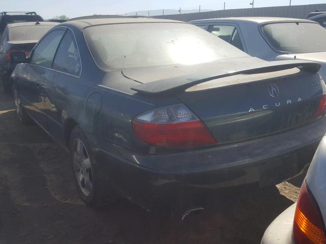 19UYA42423A007104 - 2003 ACURA 3.2CL GREEN photo 3