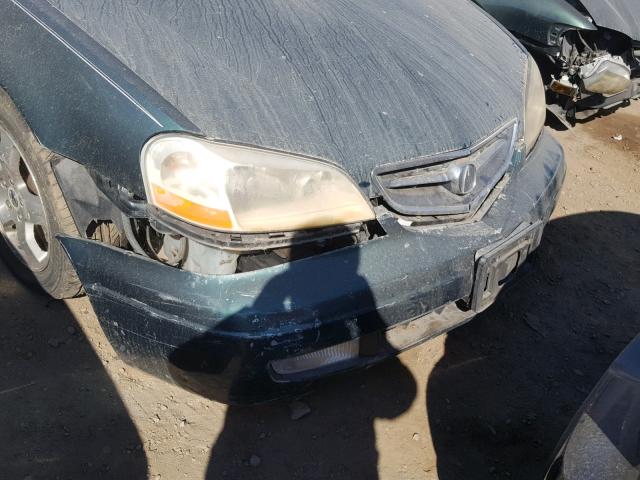 19UYA42423A007104 - 2003 ACURA 3.2CL GREEN photo 9