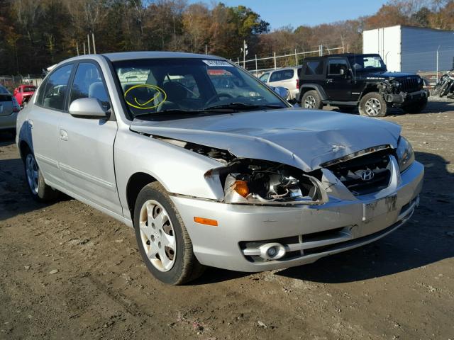 KMHDN46D44U823481 - 2004 HYUNDAI ELANTRA GL SILVER photo 1