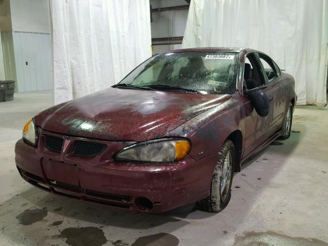 1G2NF52E54M660774 - 2004 PONTIAC GRAND AM S MAROON photo 2