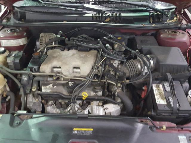 1G2NF52E54M660774 - 2004 PONTIAC GRAND AM S MAROON photo 7