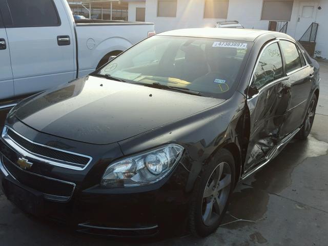 1G1ZJ57B29F112598 - 2009 CHEVROLET MALIBU 2LT BLACK photo 2