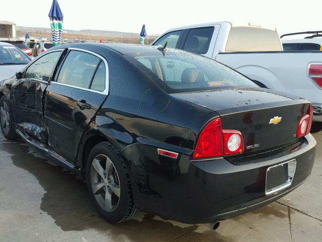 1G1ZJ57B29F112598 - 2009 CHEVROLET MALIBU 2LT BLACK photo 3