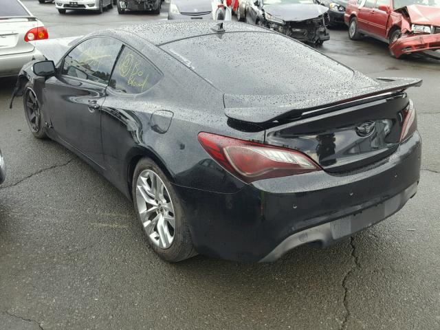 KMHHU6KJ5FU122964 - 2015 HYUNDAI GENESIS CO BLACK photo 3