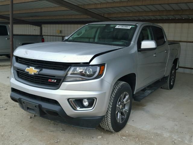 1GCGSCE33F1146344 - 2015 CHEVROLET COLORADO SILVER photo 2