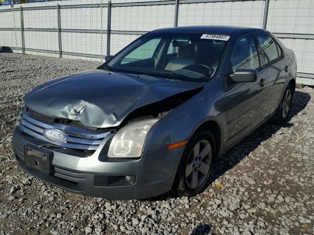 3FAFP07Z16R223916 - 2006 FORD FUSION SE GREEN photo 2