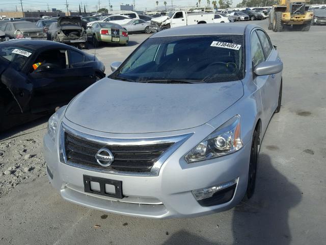 1N4AL3AP2DN555443 - 2013 NISSAN ALTIMA 2.5 SILVER photo 2