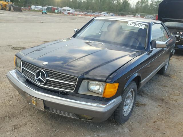 WDBCA43A0CB002036 - 1982 MERCEDES-BENZ 380 SEC BLACK photo 2