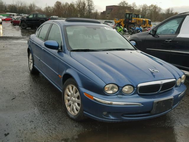 SAJEA51D42XC38367 - 2002 JAGUAR X-TYPE 2.5 BLUE photo 1