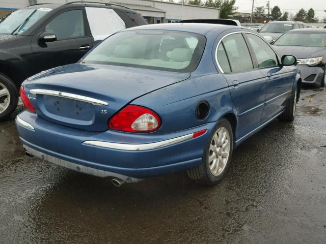 SAJEA51D42XC38367 - 2002 JAGUAR X-TYPE 2.5 BLUE photo 4