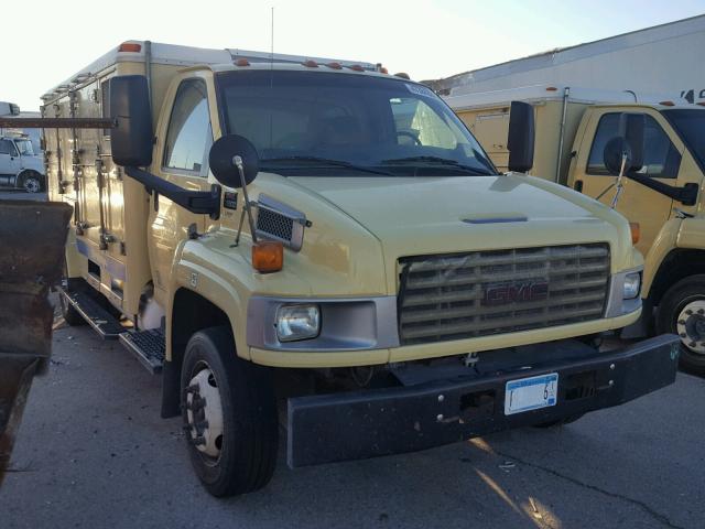 1GDJ5C1G88F900054 - 2008 GMC C5500 C5C0 YELLOW photo 1