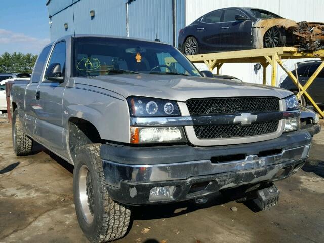 2GCEK19T741209913 - 2004 CHEVROLET SILVERADO GRAY photo 1