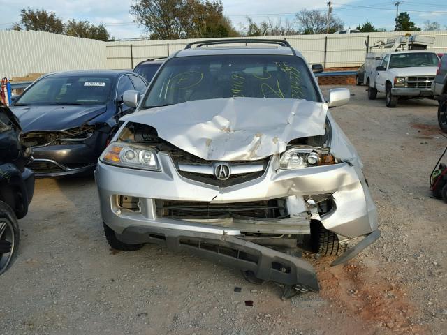 2HNYD18615H524969 - 2005 ACURA MDX TOURIN SILVER photo 9