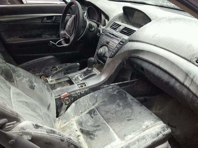 19UUA8F5XAA001511 - 2010 ACURA TL BURGUNDY photo 5