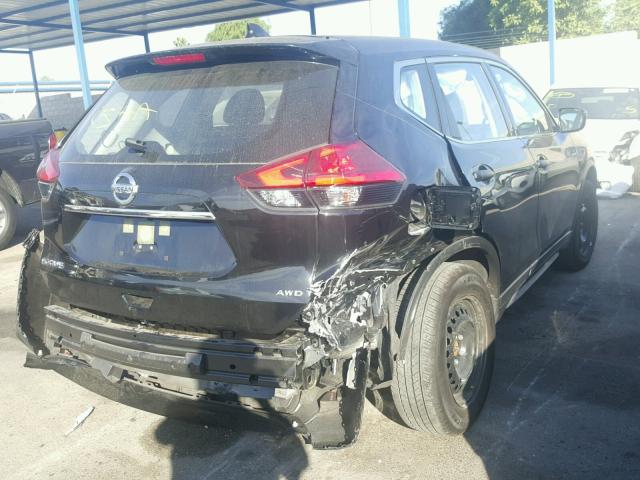 JN8AT2MV2HW260233 - 2017 NISSAN ROGUE S BLACK photo 4